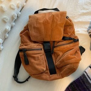 Corduroy Small Backpack